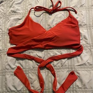 Brand New Aerie Wrap Bikini Top